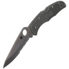 Spyderco Endura 4 Lightweight Foliage Green Combination Folding Knife (C10PSFG)