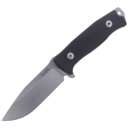 LionSteel G10 Black / Satin Blade knife (M5 G10)