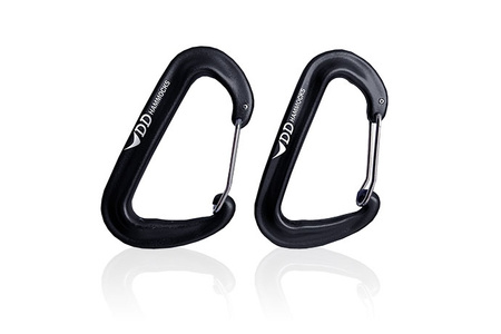 Carabiners for hammock - DD Karabiners x 2 - Black