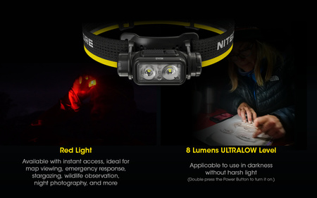 Nitecore NU40 headlamp flashlight