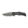 Civivi Biophase Gray Aluminum / Black G10 folding knife, Damascus (C23083C-DS1)