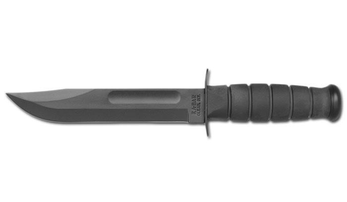 Ka-Bar 1211 knife - Black | - Laplander.eu | Bushcraft & Survival ...