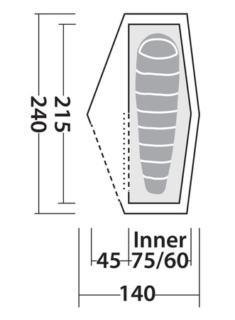 Robens - Starlight 1 Tent - Trail Series