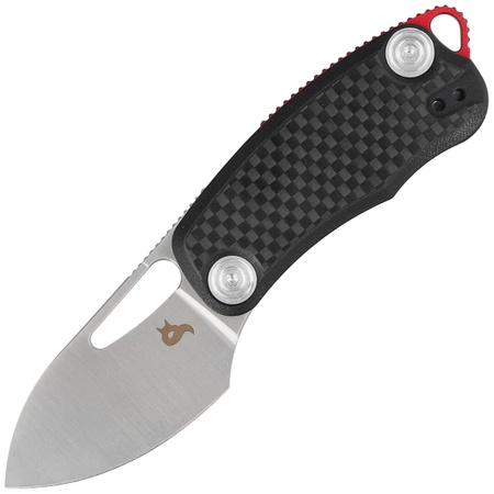 BlackFox Nix Carbon Fiber Folding Knife, Satin D2 by Grigorii Matveev (BF-763 CF)