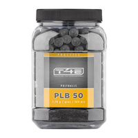 T4E Practice PLB cal. polyurethane bullets. .50,500 pcs. gray