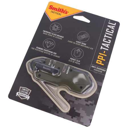 PP1-Tactical Knife Sharpener - Smith's - Green OD - 50981