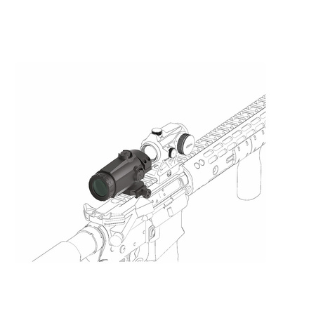 Vector Optics - Maverick III 3x22 Magnifier - MIL - Black - SCMF-31