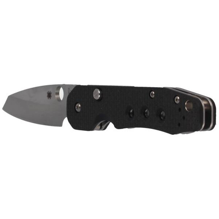 Spyderco Smock Carbon Fiber / G-10 Plain Folding Knife - C240CFP