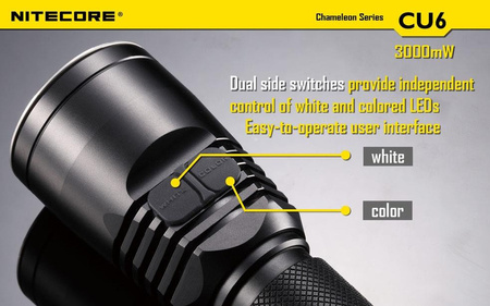 Nitecore CU6 Chameleon Flashlight (Ultraviolet) 440 lumens