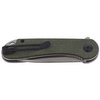 CIVIVI Elementum Flipper Knife Dark Green Micarta, Satin Finish (C907T)