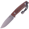 LionSteel Bushcraft Santos Wood / Satin Blade knife (M1 ST)