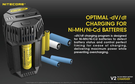 Battery charger - Nitecore V2