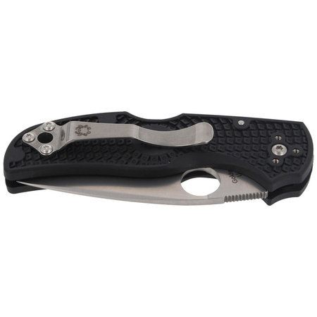 Spyderco Native 5 FRN Black Plain Folding Knife (C41PBK5)