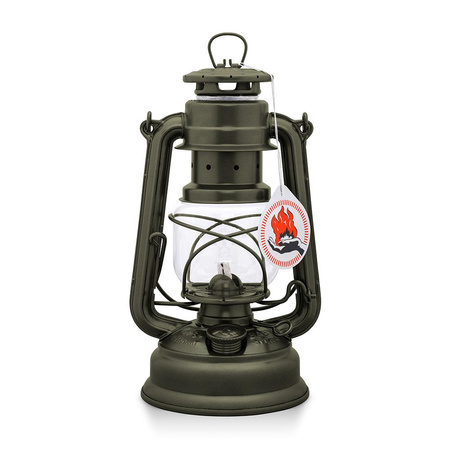 Oil lamp - Feuerhand Hurricane Lantern 276 - Olive