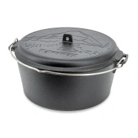 Petromax Dutch Oven FT9 Essential cast iron kettle with flat bottom