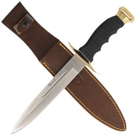 Muela Mountain 95-190 Black ABS knife, Satin X50CrMoV15