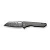 Civivi Nugz Black G10 folding knife, Damascus by Matthew Wehrwein (C23060-DS1)