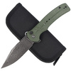 CIVIVI Cogent Green Micarta, Black Damascus knife (C20038D-DS1)