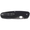 Spyderco Emphasis G-10 Black Plain Folding Knife (C245GP)