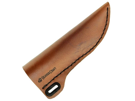 Leather scabbard for carving knife - BeaverCraft SH1