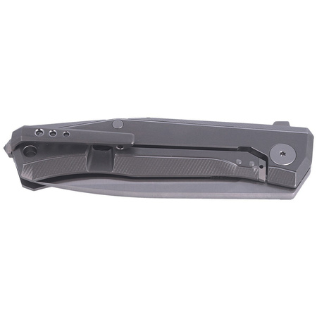 LionSteel Myto Grey Titanium / Satin Blade Folding Knife (MT01 GY)