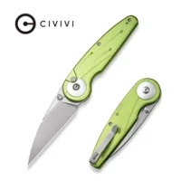 Civivi Starflare Folding Knife Lime Green Aluminum, Satin Nitro-V (C23052-3)