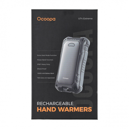 Ocoopa - UT4 Extreme black-blue electronic hand warmer