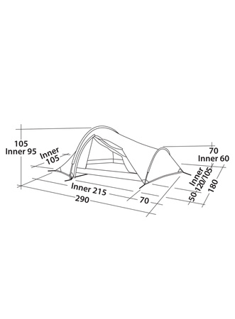 Robens - Challenger 2 Tent - Trail Series