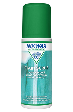 Nikwax - Stain remover for waterproof clothing and equipment - Stain Scrub 125 ml