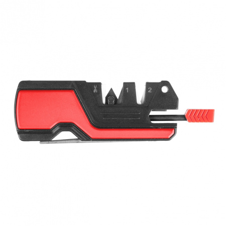 THE EDGE bushSHARP knife sharpener red + flint