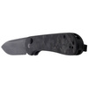 CIVIVI Button Lock Elementum Marble Carbon Fiber Black, Black Damascus knife (C2103DS-3)