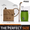 Source - Kangaroo Canteen 1L water tank with pouch - Coyote