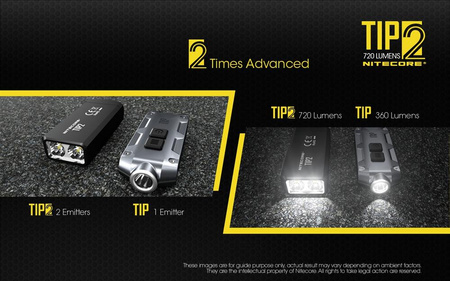 Nitecore TIP 2 flashlight 720 lumens