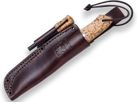 Nordico CL115-P bushcraft knife - Joker - Karelian birch - Krzesik