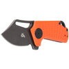 BlackFox Puck Orange G10 Folding Knife, Black Stone Washed D2 by Grigorii Matveev (BF-761 OR)