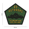 Fosco Industries - Go Outdoors embroidered patch with Velcro