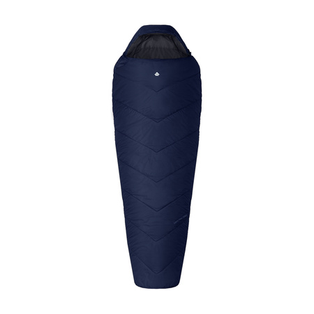 Alpinus - Fiber Pro 1500 sleeping bag for left-handed people - navy blue