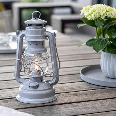 Oil lamp - Feuerhand Hurricane Lantern 276 - Nordic Grey