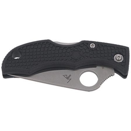 Spyderco Ladybug 3 FRN Black Plain Folding Knife - LBKP3