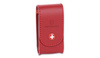 Victorinox leather pocket knife case - Red - 4.0521.1