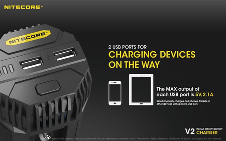 Battery charger - Nitecore V2