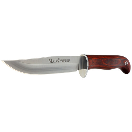 Muela Brown Coral Wood, Satin X50CrMoV15 (GRED-13R) knife