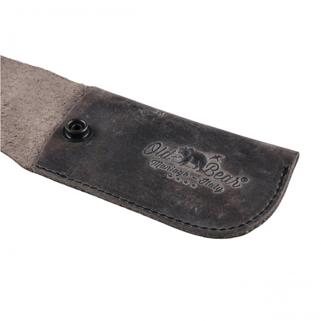 Antonini Old Bear Leather Knife Sheath L/XL 160 mm - anthracite