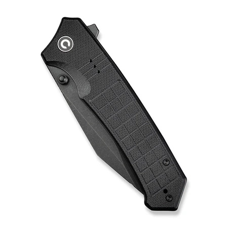Civivi Tacticorix Black G10 Folding Knife, Black Stonewashed Nitro-V (C23055-1)