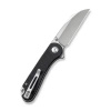 Civivi Elementum Wharncliffe Black G10, Satin Nitro-V Folding Knife (C18062AF-1)