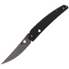 Spyderco Ikuchi Carbon Fiber Plain Folding Knife (C242CFP)