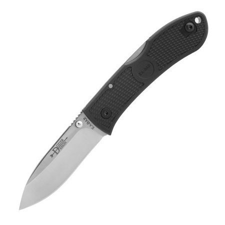Ka-Bar 4062 Folding Knife - Dozier Folding Hunter - Black