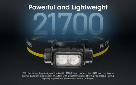 Nitecore NU50 headlamp flashlight