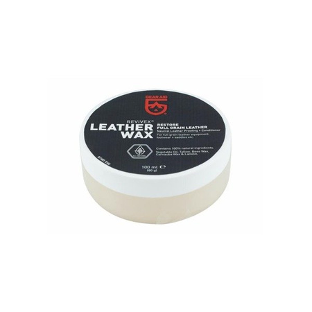 Leather shoe maintenance wax - GearAid Revivex® Leather Wax 100ml 