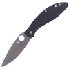 Spyderco Astute G-10 Black Plain Folding Knife (C252GP)